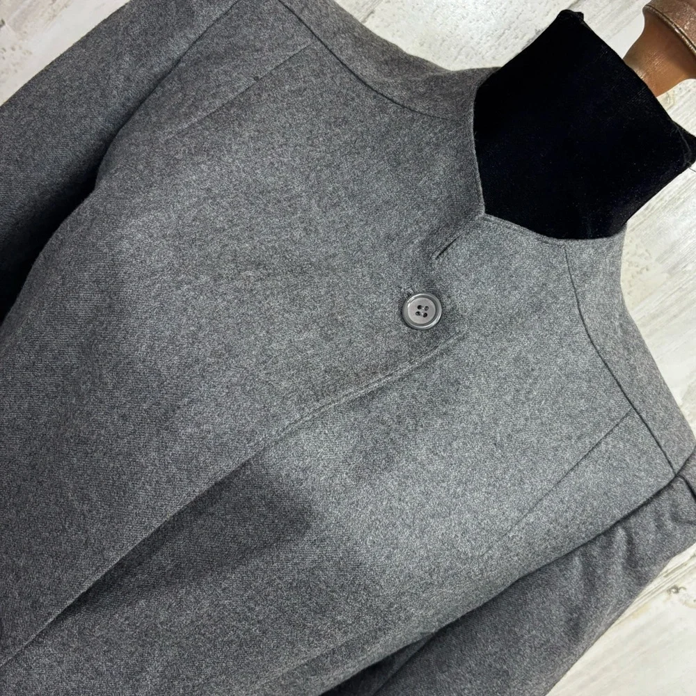 Cassidy Vintage 80’s Gray‎ Wool Blazer